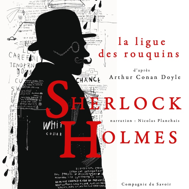 Kirjankansi teokselle La Ligue des rouquins, Les enquêtes de Sherlock Holmes et du Dr Watson