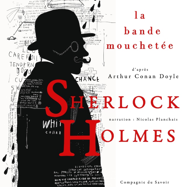 Portada de libro para La Bande mouchetée, Les enquêtes de Sherlock Holmes et du Dr Watson