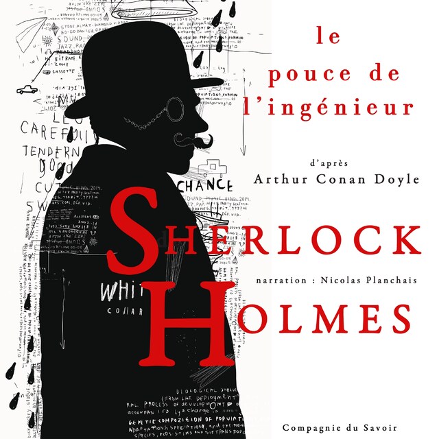 Portada de libro para Le Pouce de l'ingénieur, Les enquêtes de Sherlock Holmes et du Dr Watson