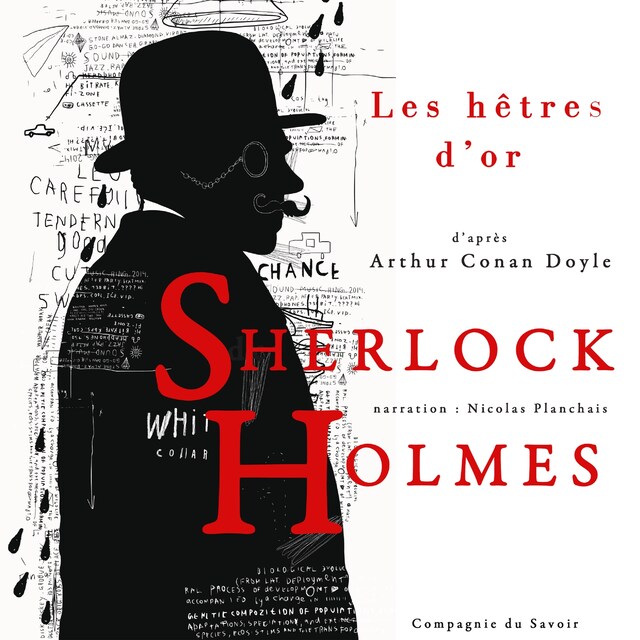 Kirjankansi teokselle Les Hêtres d'or, Les enquêtes de Sherlock Holmes et du Dr Watson