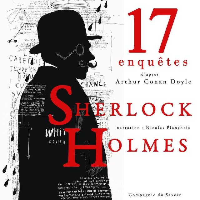 Kirjankansi teokselle 17 nouvelles enquêtes de Sherlock Holmes et du Dr Watson