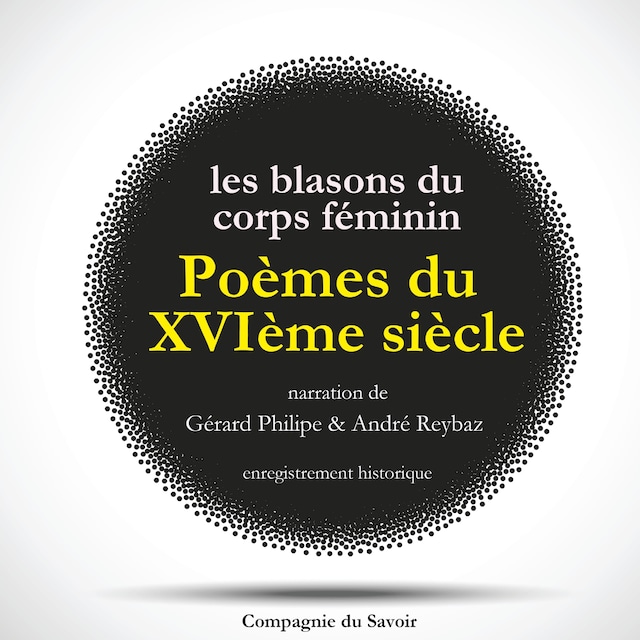 Book cover for Poèmes du XVIème siècle : Les Blasons du Corps Féminin