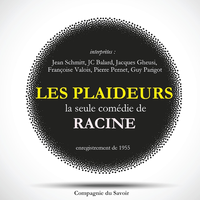 Book cover for Les Plaideurs, la seule comédie écrite par Racine