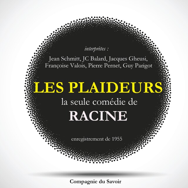 Couverture de livre pour Les Plaideurs, la seule comédie écrite par Racine