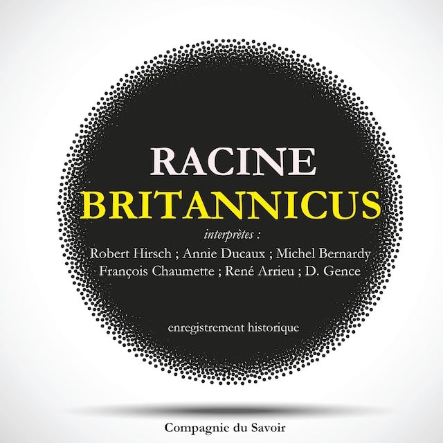 Bokomslag för Britannicus de Racine