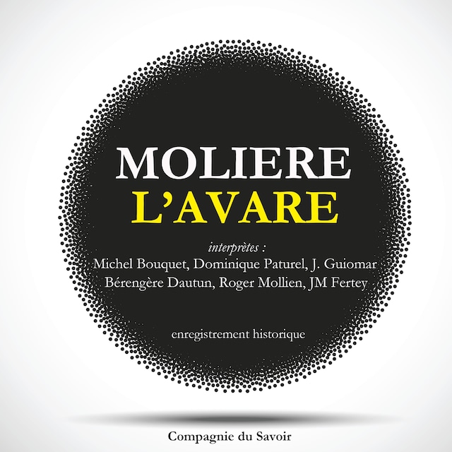 Boekomslag van L'Avare de Molière