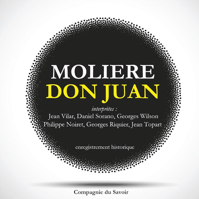Kirjankansi teokselle Don Juan de Molière