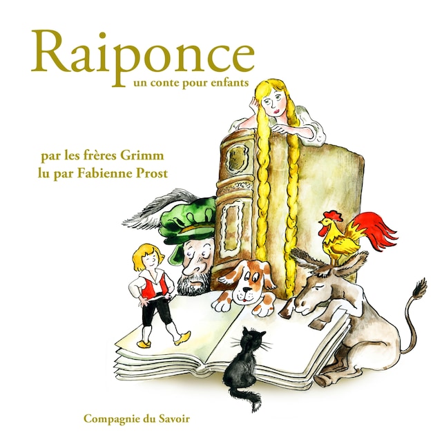 Copertina del libro per Raiponce