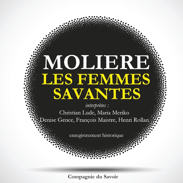 Boekomslag van Les Femmes savantes de Molière