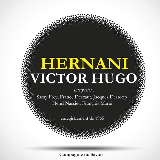 Book cover for Hernani de Victor Hugo