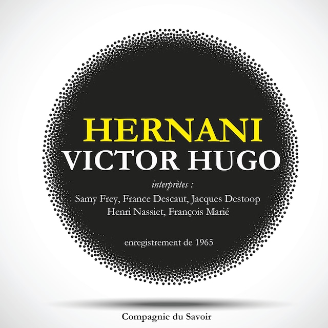 Portada de libro para Hernani de Victor Hugo