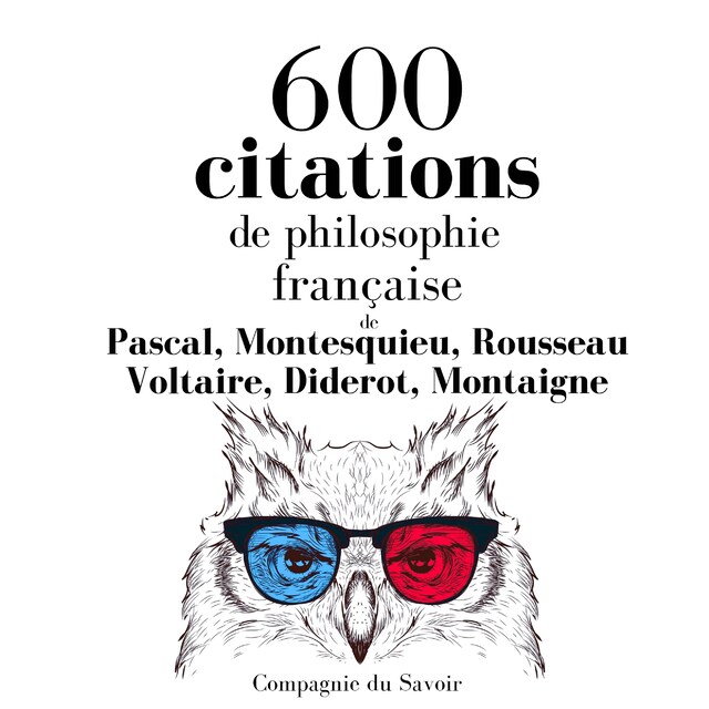 Portada de libro para 600 citations de philosophie française