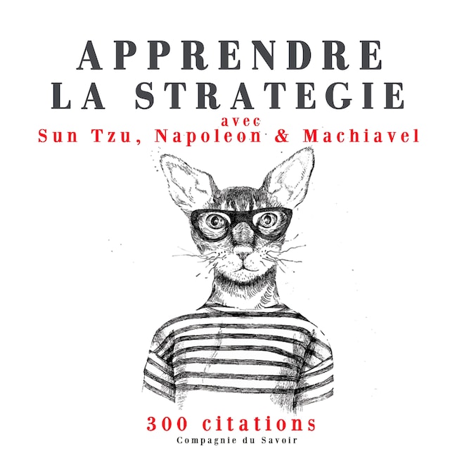 Book cover for Apprendre la stratégie avec Sun Tzu, Machiavel, Napoléon