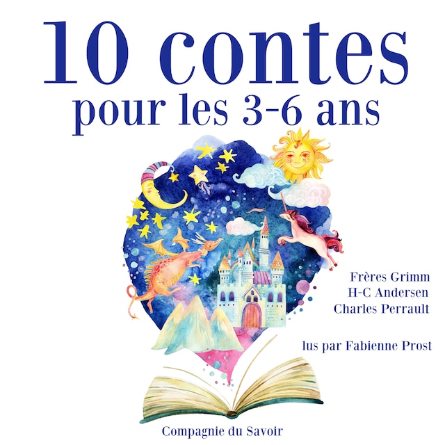Book cover for 10 contes pour les 3-6 ans
