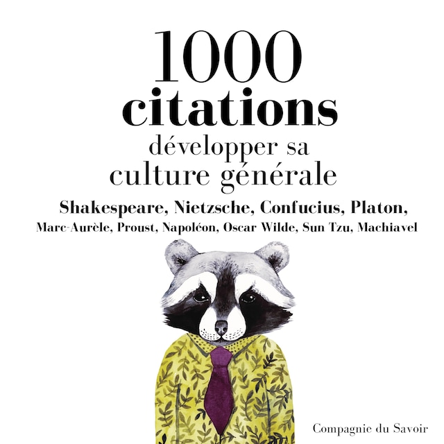 Bogomslag for Développer sa culture générale en 1000 citations