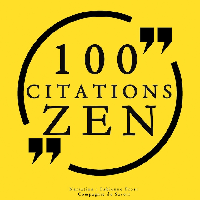 Buchcover für 100 citations zen