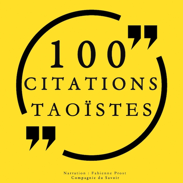 Couverture de livre pour 100 citations taoïstes