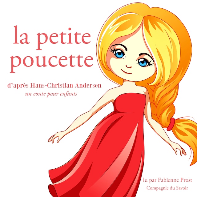 Book cover for La Petite Poucette de Hans-Christian Andersen