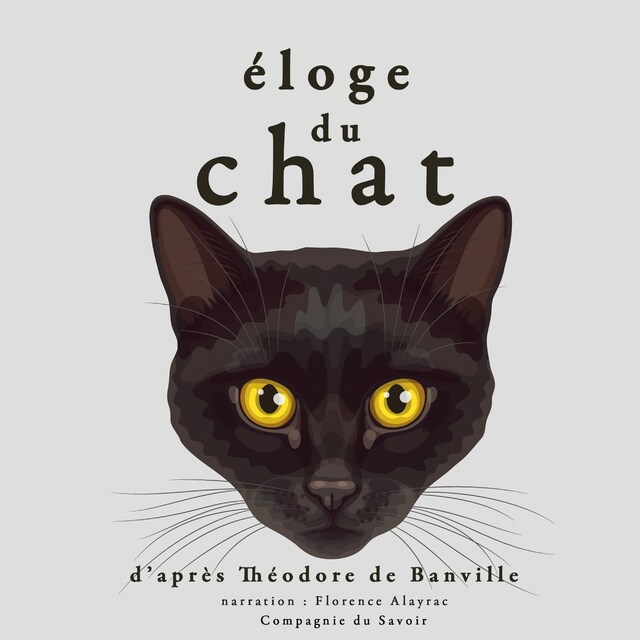 Kirjankansi teokselle Éloge du chat