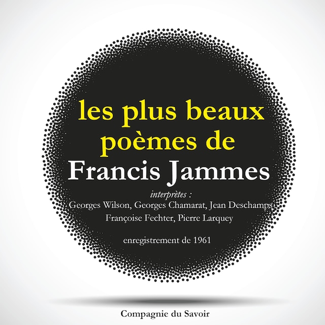 Book cover for Les Plus Beaux Poèmes de Francis Jammes