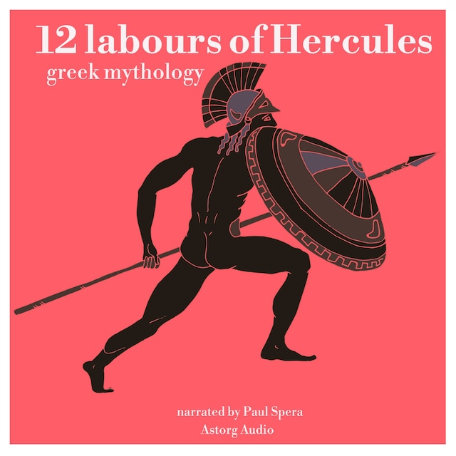 Book cover for 12 Labours of Hercules, a Greek Myth