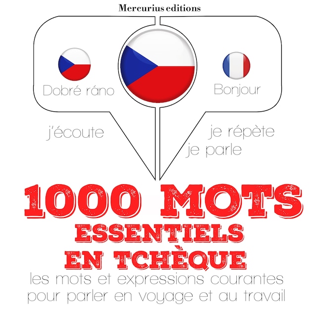 Couverture de livre pour 1000 mots essentiels en tchèque