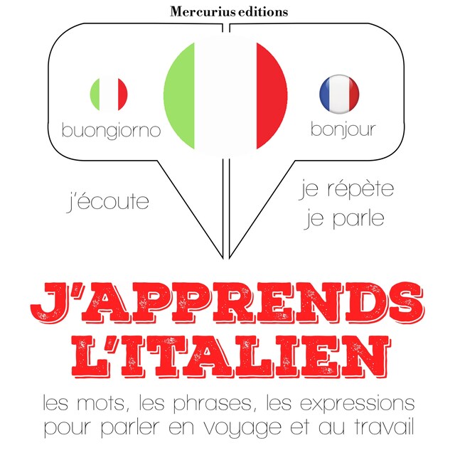 Couverture de livre pour J'apprends l'italien