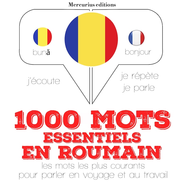 Book cover for 1000 mots essentiels en roumain