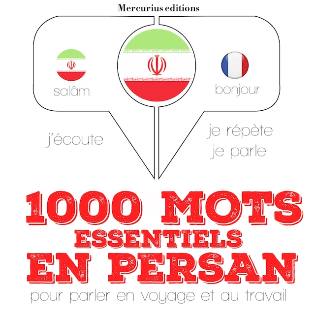 Book cover for 1000 mots essentiels en persan