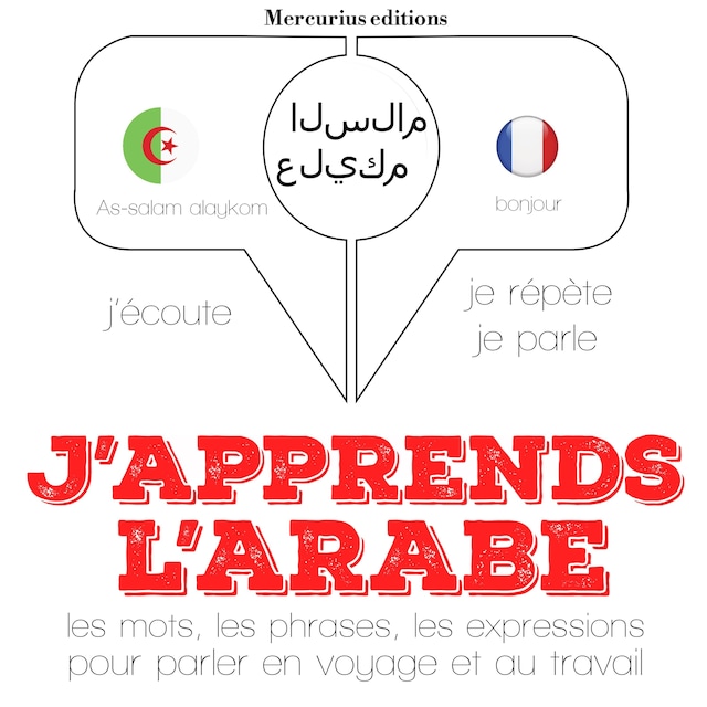 Copertina del libro per J'apprends l'arabe