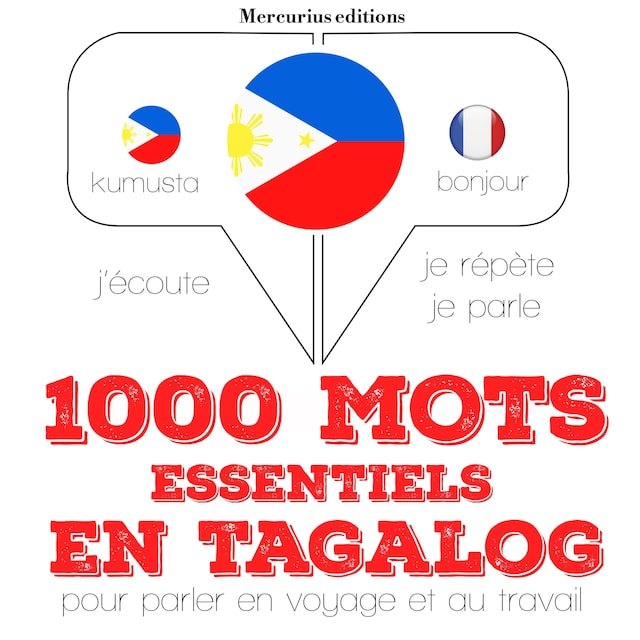 Bokomslag för 1000 mots essentiels en tagalog