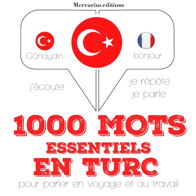 Book cover for 1000 mots essentiels en turc
