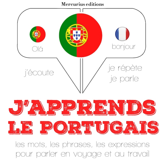 Couverture de livre pour J'apprends le portugais