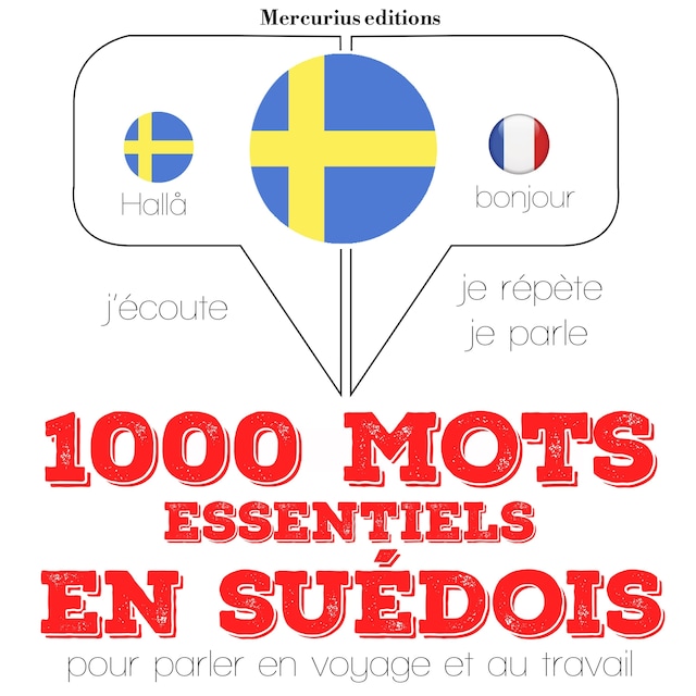 Bokomslag för 1000 mots essentiels en suédois