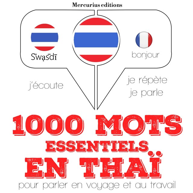Couverture de livre pour 1000 mots essentiels en thaï