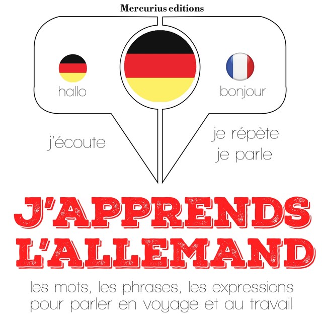 Okładka książki dla J'apprends l'allemand