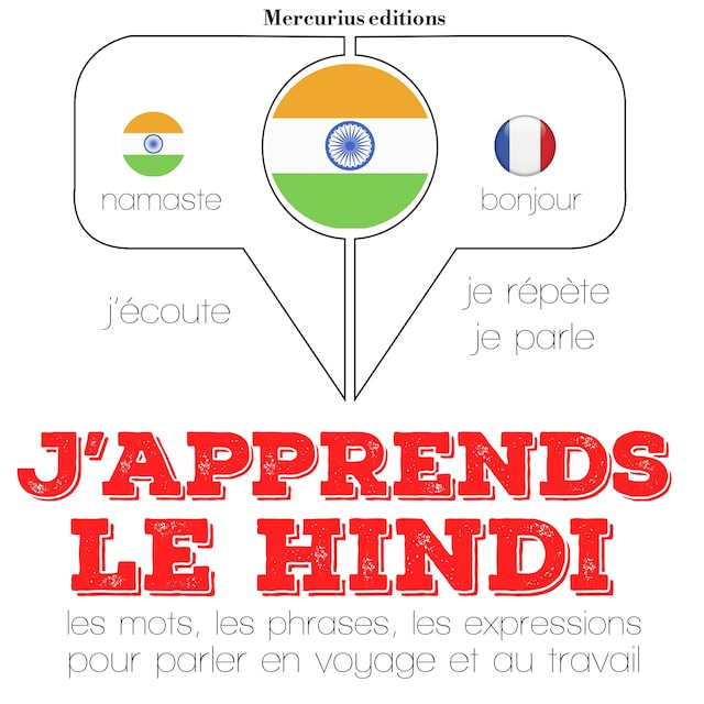 Copertina del libro per J'apprends le hindi