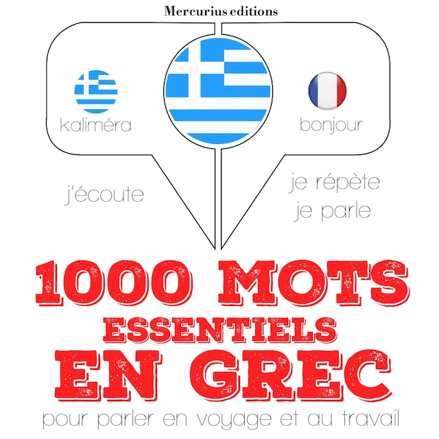 Book cover for 1000 mots essentiels en grec