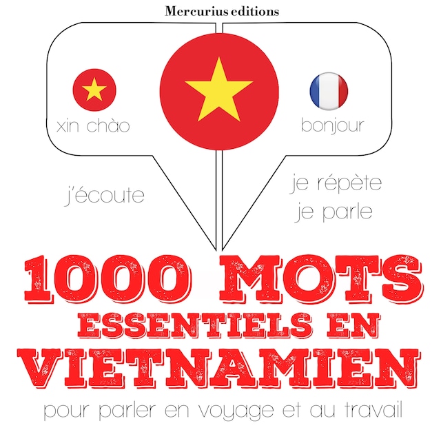 Book cover for 1000 mots essentiels en vietnamien