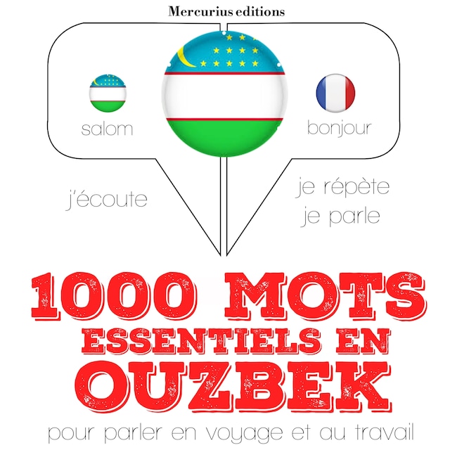 Book cover for 1000 mots essentiels en ouzbek
