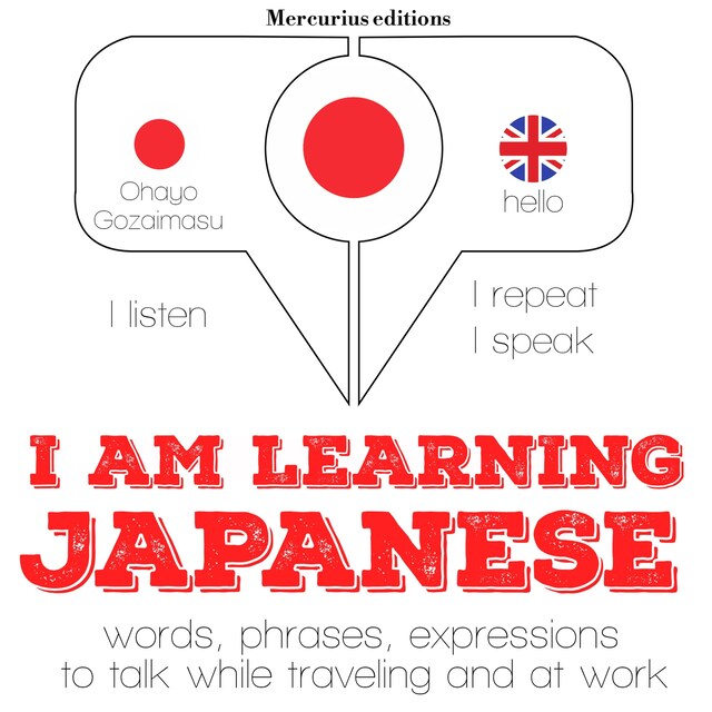 Copertina del libro per I am learning Japanese