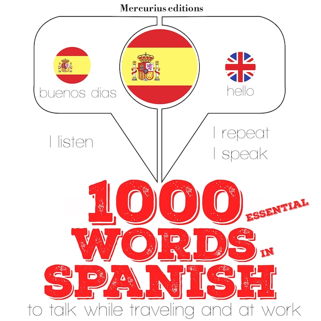 Portada de libro para 1000 essential words in Spanish
