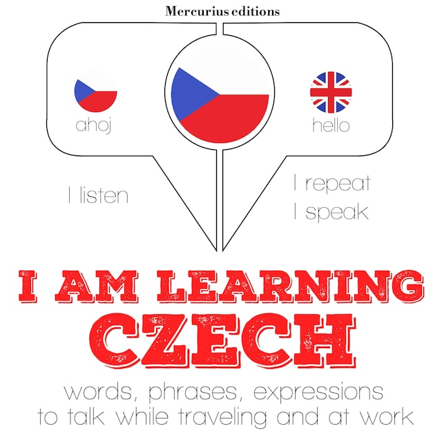 Couverture de livre pour I am learning Czech