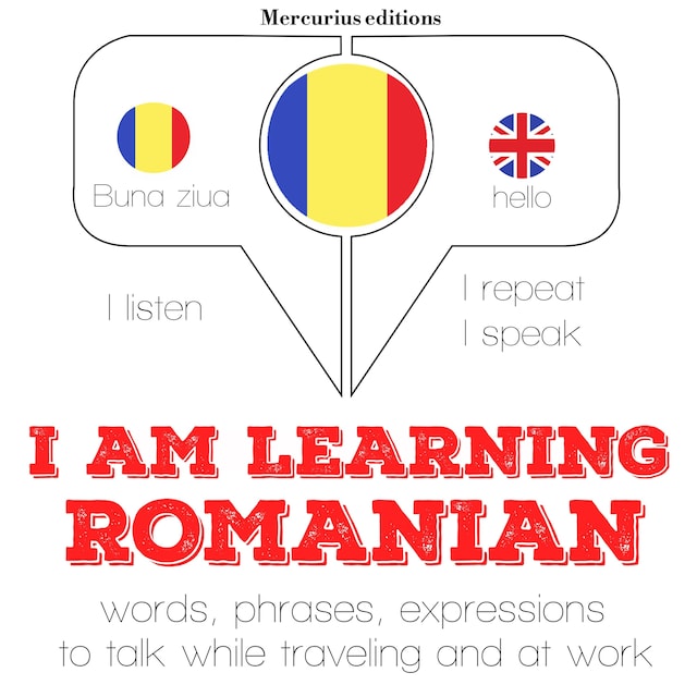 Copertina del libro per I am learning Romanian