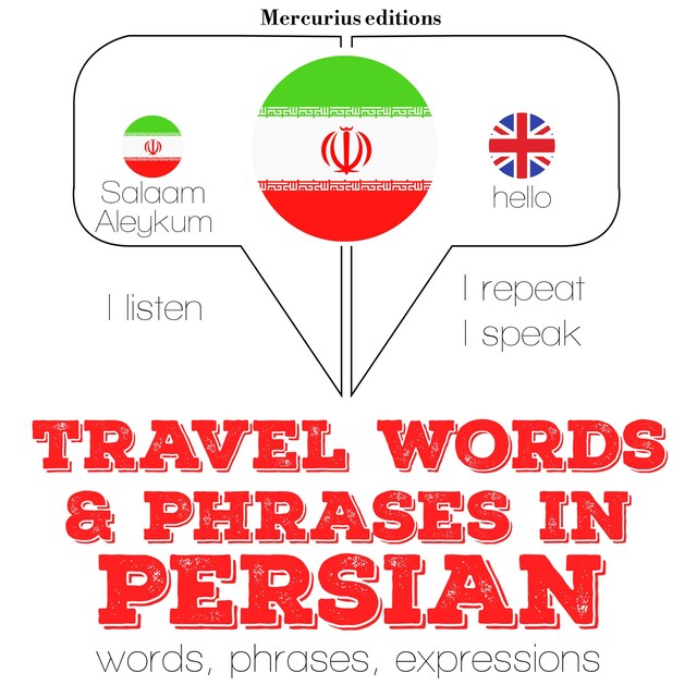 Couverture de livre pour Travel words and phrases in Persian