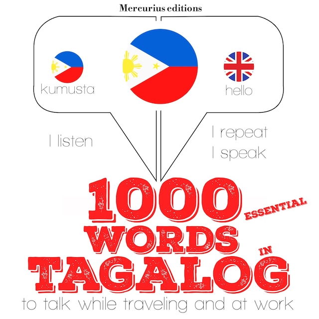Bokomslag for 1000 essential words in Tagalog