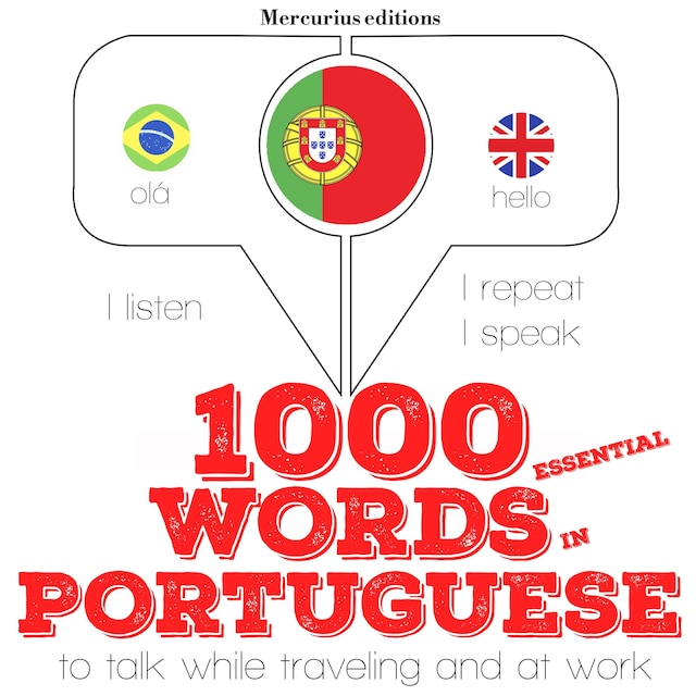 Boekomslag van 1000 essential words in Portuguese