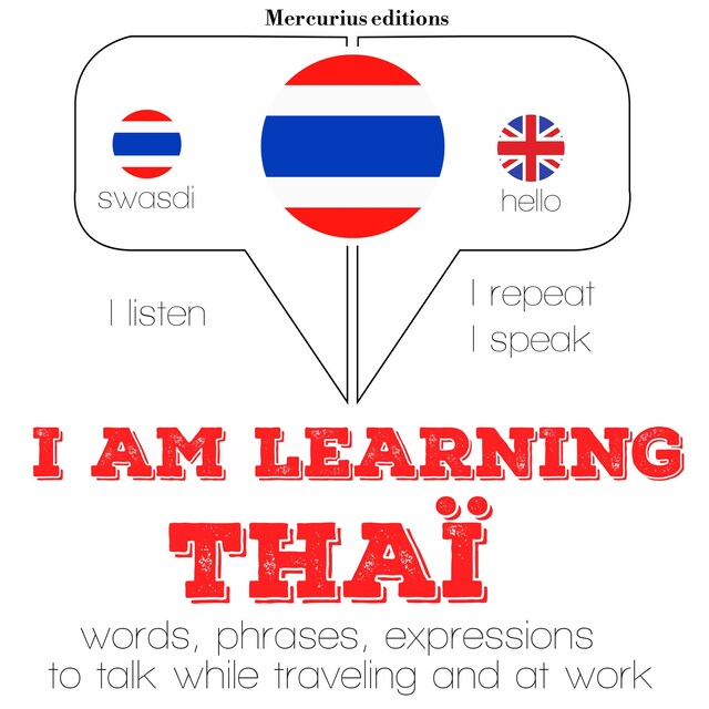Book cover for I am learning Thai