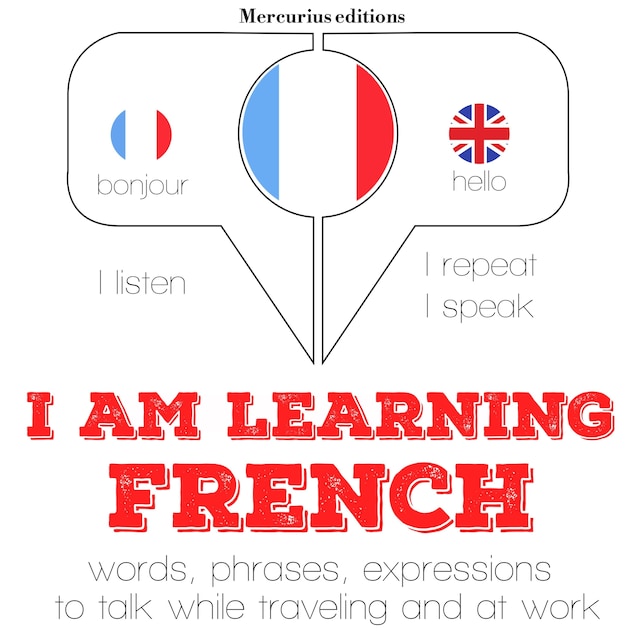 Portada de libro para I am learning French
