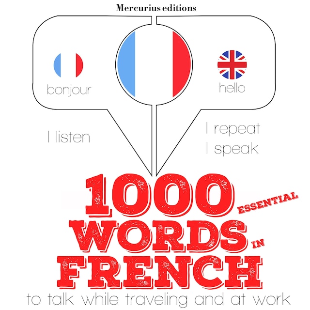 Book cover for 1000 essential words in French